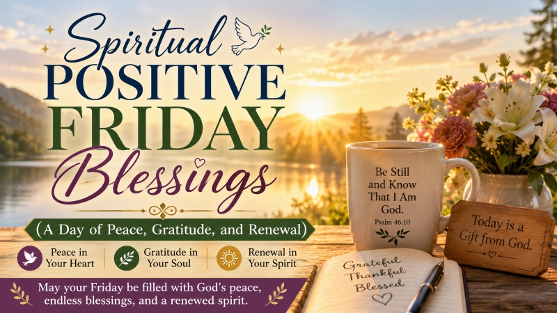 Spiritual Positive Friday Blessings